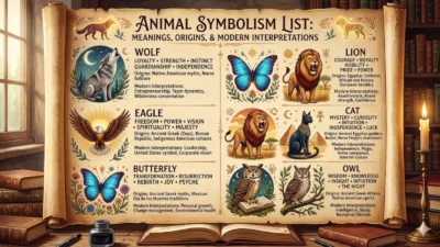 Animal Symbolism List: Meanings, Origins, and Modern Interpretations