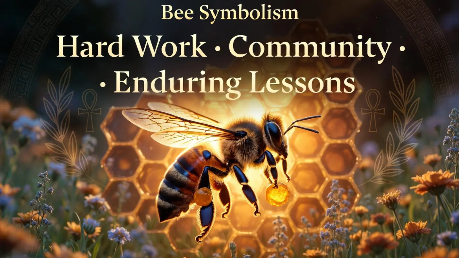 Bee Symbolism Meaning: Hard Work, Community, and Enduring Lessons ...