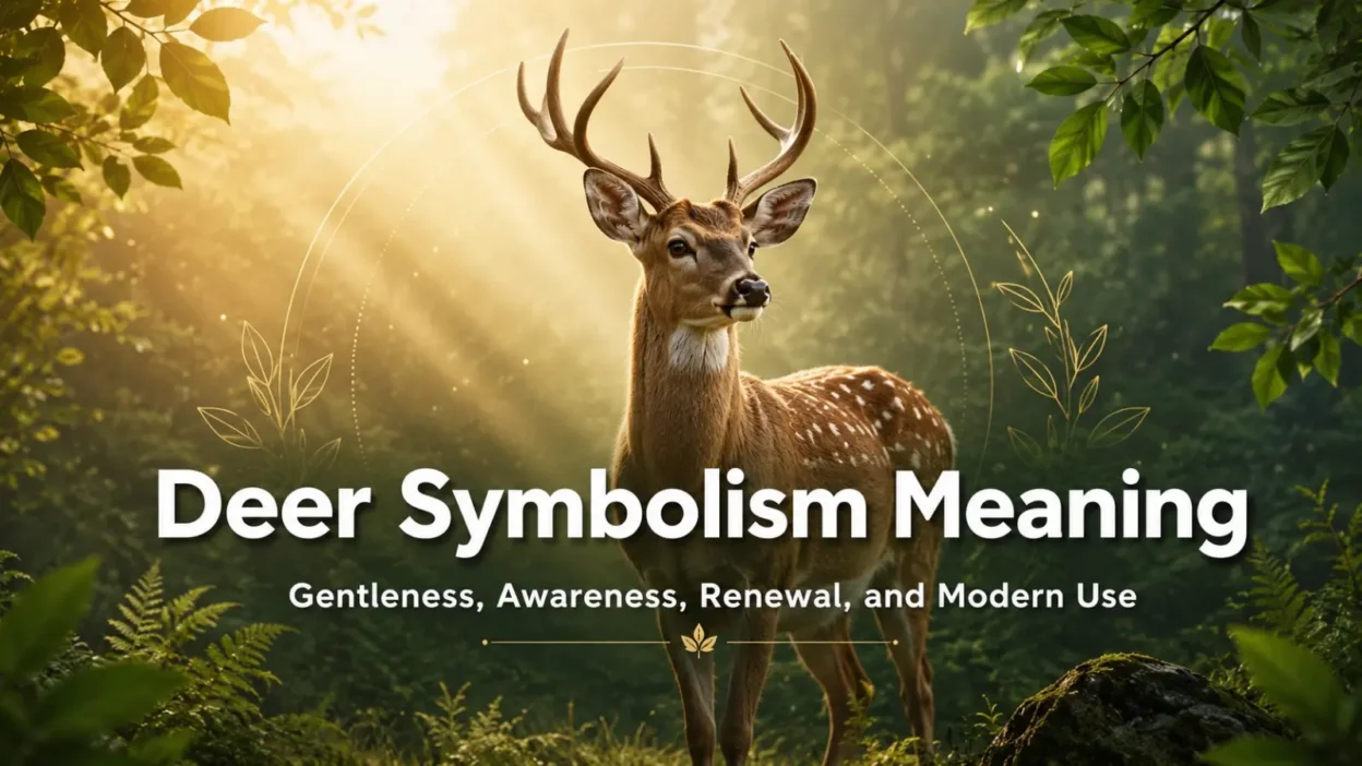 Deer Symbolism Meaning: Gentleness, Awareness, Renewal, and Modern Use