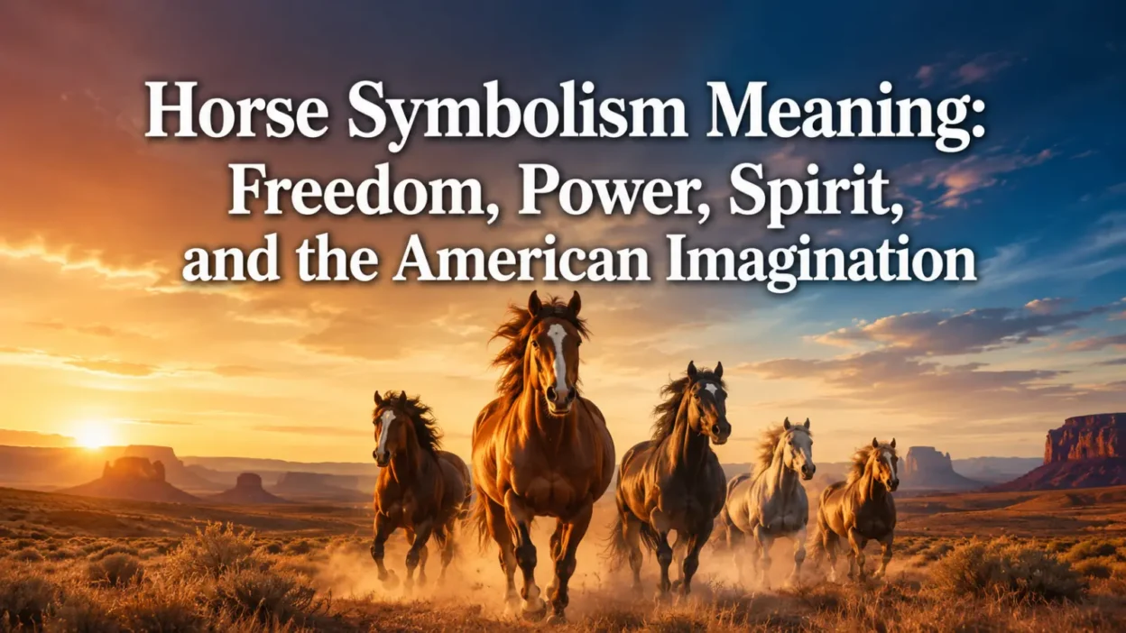 Horse Symbolism Meaning: Freedom, Power, Spirit, and the American Imagination