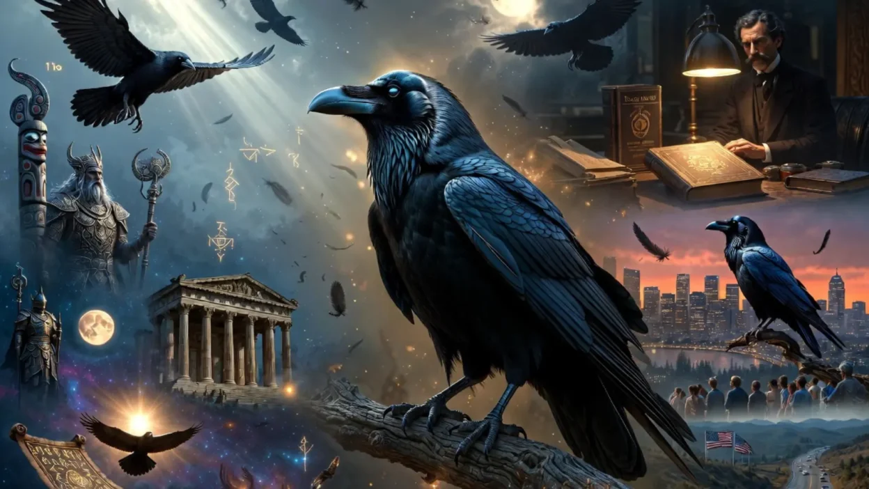 Raven Symbolism Meaning: From Ancient Myths to Modern American Life