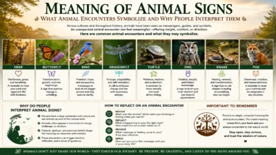 Meaning of Animal Signs: What Animal Encounters Symbolize and Why People Interpret Them
