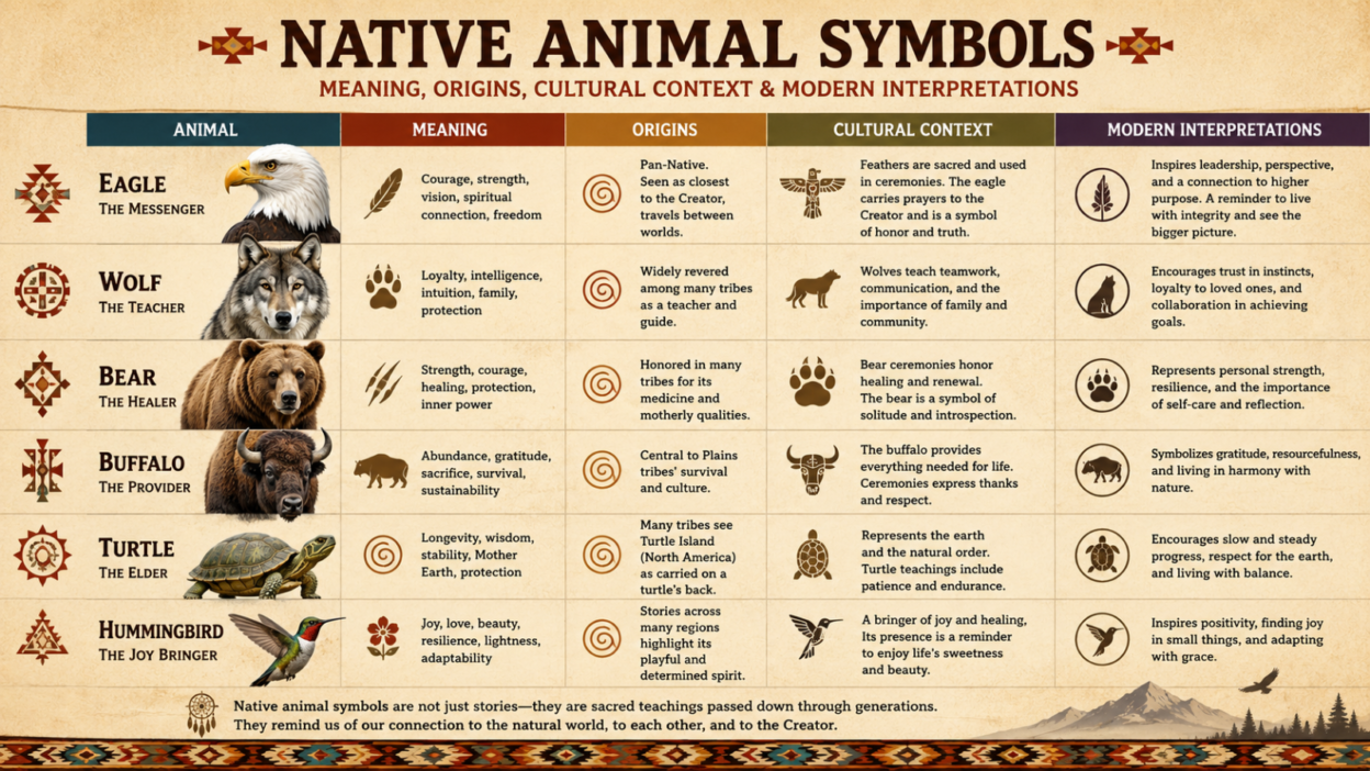 Native Animal Symbols Meaning: Origins, Cultural Context, and Modern Interpretations