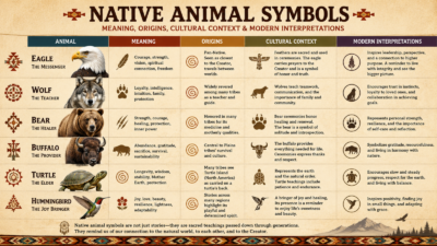Native Animal Symbols Meaning: Origins, Cultural Context, and Modern Interpretations