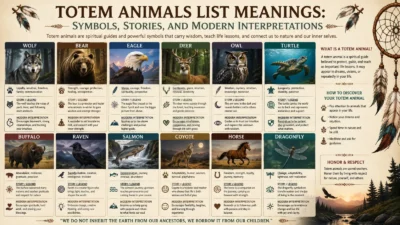 Totem Animals List Meanings: Symbols, Stories, and Modern Interpretations